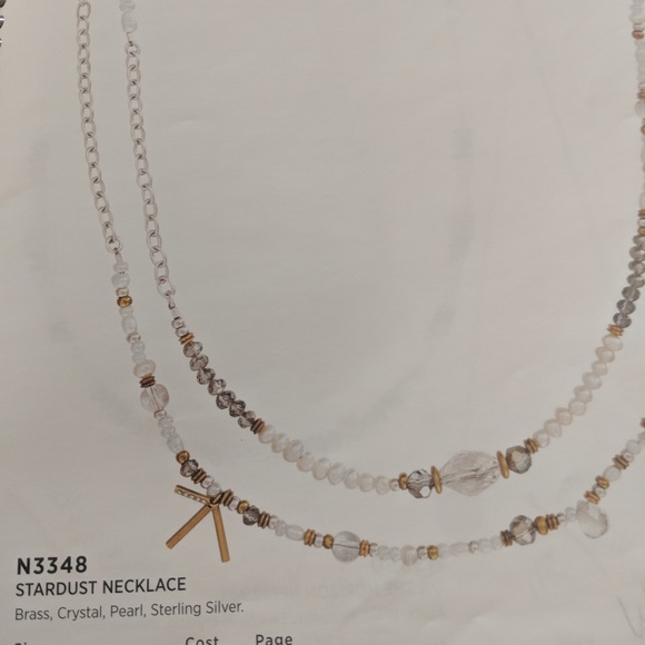 Silpada Practical Pearl bracelet & Stardust Neckla - Picture 5 of 6